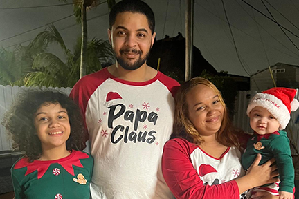 Jestina's X-mas family photo