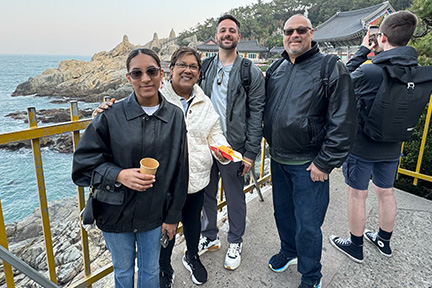 Donna and family on dream trip to Japan