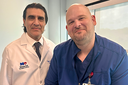 Eliot and Dr. Edson Franco